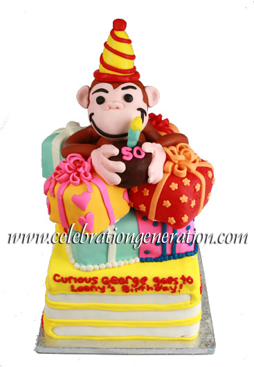 Curious George Birthday Cake Curious George Birthday Cake