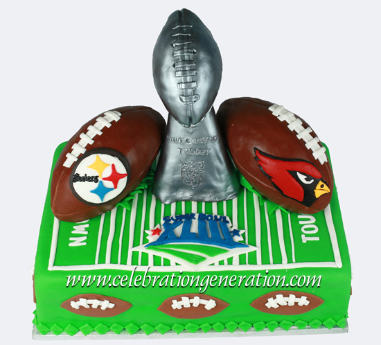 SUPERBOWL (Super Bowl?) cake